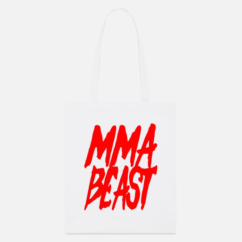 Conception de bête MMA cool - Combattant MMA - Tote bag bio Stanley/Stella - blanc