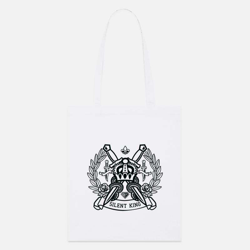 Crown - Stanley/Stella Organic Tote Bag - white