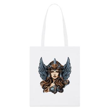 warrior - Stanley/Stella Organic Tote Bag - white - Front