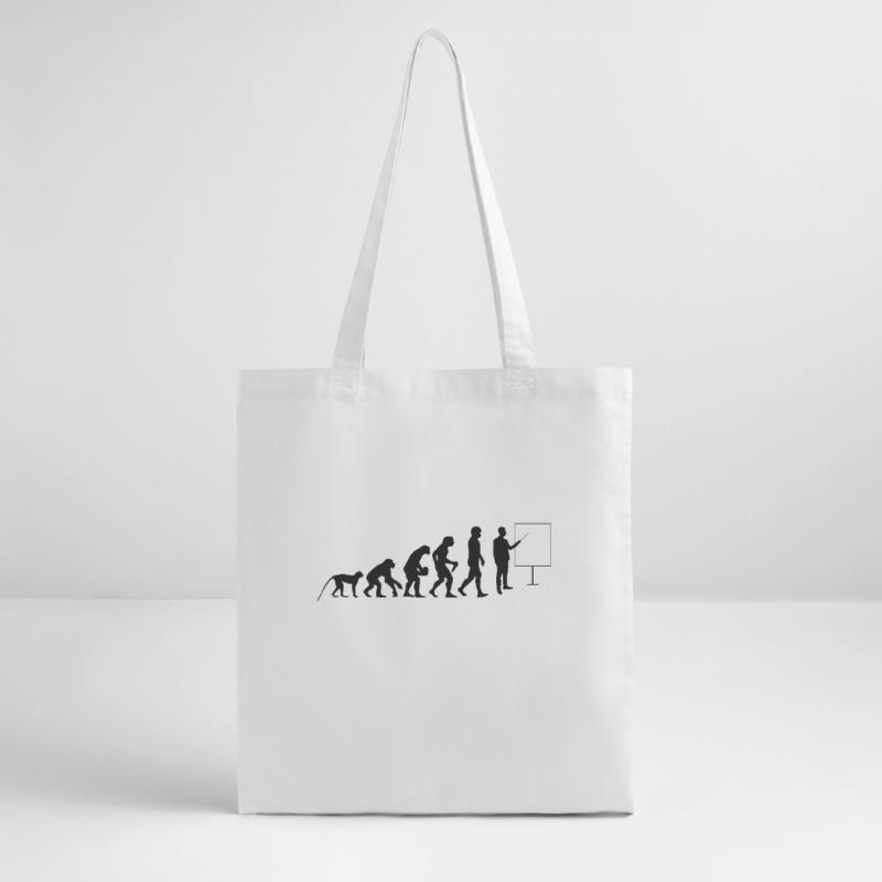 Teacher evolution Stanley/Stella Organic Tote Bag