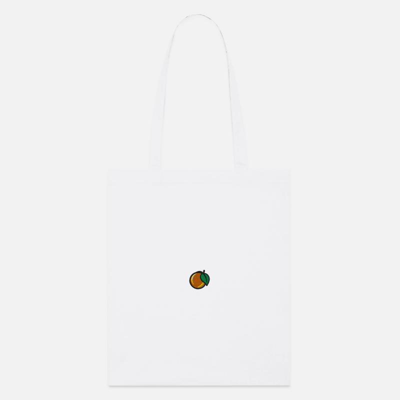 Orange - Tote bag bio Stanley/Stella - blanc