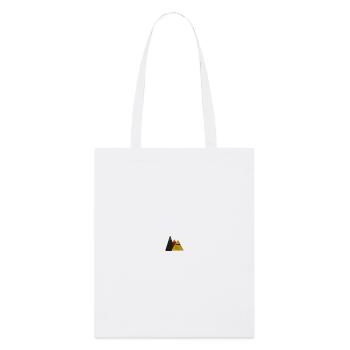 Montagnes - Tote bag bio Stanley/Stella - blanc - Devant
