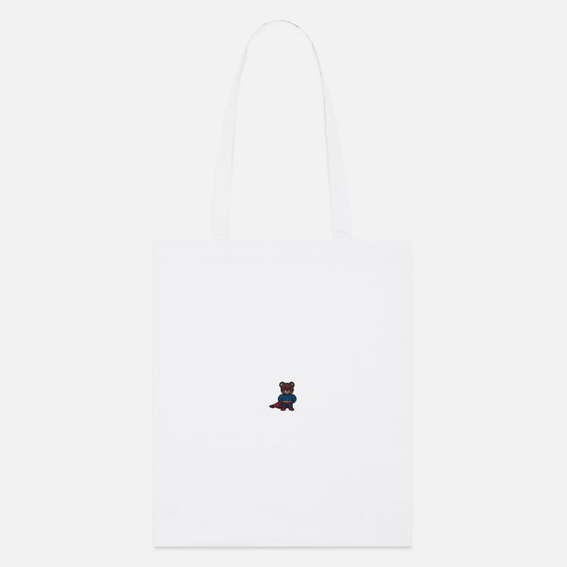 Superbear - Tote bag bio Stanley/Stella - blanc