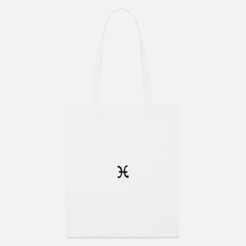 Pisces - Stanley/Stella Bio-Stoffbeutel - Weiß