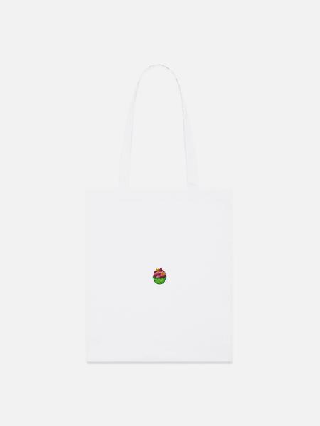 Cupcake - Stanley/Stella Organic Tote Bag - white