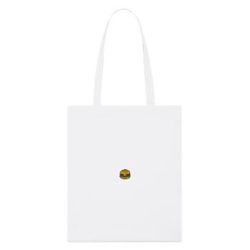 Burger 1 - Tote bag bio Stanley/Stella - blanc - Devant