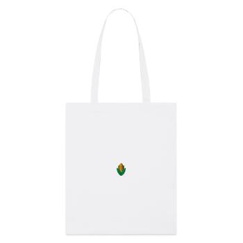 Corn embroidered - Stanley/Stella Organic Tote Bag - white - Front