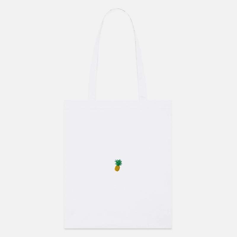 Pineapple - Stanley/Stella Organic Tote Bag - white