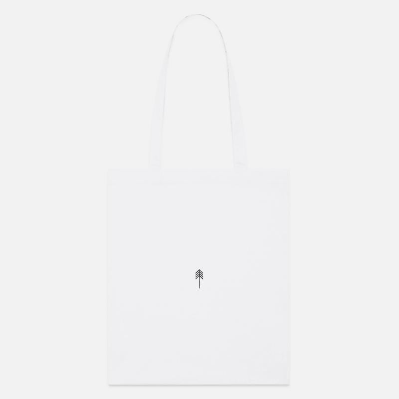 Arbre - Tote bag bio Stanley/Stella - blanc