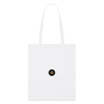Compact disc - Stanley/Stella Organic Tote Bag - white - Front