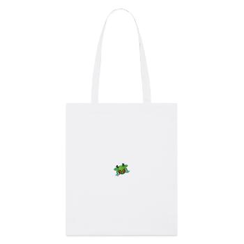 Frog - Stanley/Stella Organic Tote Bag - white - Front