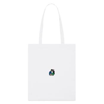 Embrasser les gens - Tote bag bio Stanley/Stella - blanc - Devant