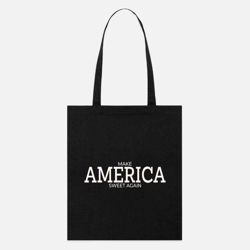 MAKE AMERICA SWEET AGAIN - Stanley/Stella Bio-Stoffbeutel - Schwarz