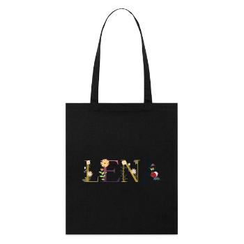 Lena - Tote bag bio Stanley/Stella - noir - Devant