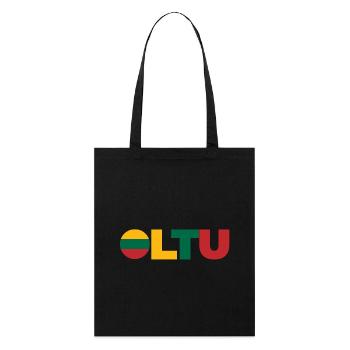 Lithuania - Stanley/Stella Organic Tote Bag - black - Front