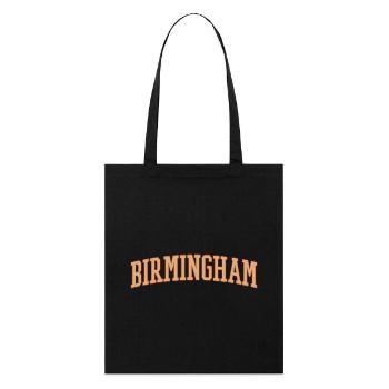 Birmingham - Stanley/Stella Organic Tote Bag - black - Front