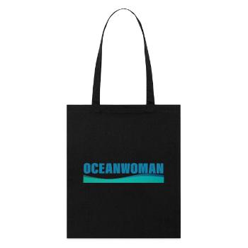 OCEANWOMAN - Tote bag bio Stanley/Stella - noir - Devant