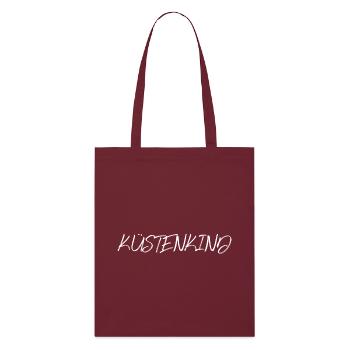 Coastal Child, blanc - Tote bag bio Stanley/Stella - bordeaux - Devant