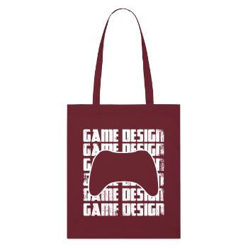 Concepteur de jeux - Tote bag bio Stanley/Stella - bordeaux - Devant