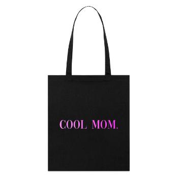 Cadeau des Expressions de Maman Cool - Tote bag bio Stanley/Stella - noir - Devant