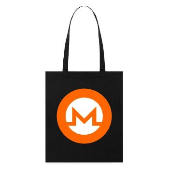 monero - Tote bag bio Stanley/Stella - noir - Devant
