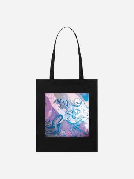 Abstract Space - Stanley/Stella Bio-Stoffbeutel - Schwarz