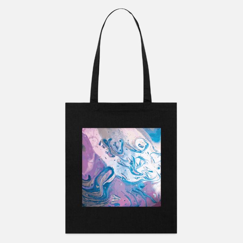 Abstract Space - Stanley/Stella Bio-Stoffbeutel - Schwarz