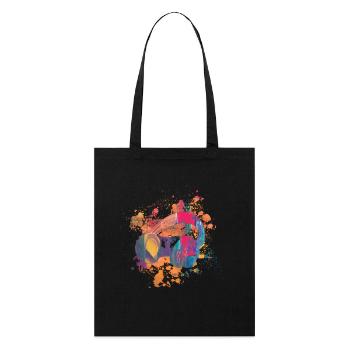 ColorBeatzzz - RAOS Headphones Art Style - Stanley/Stella Organic Tote Bag - black - Front