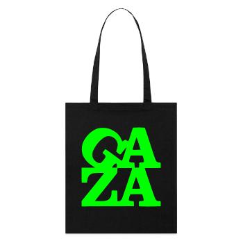 Gaza - Tote bag bio Stanley/Stella - noir - Devant