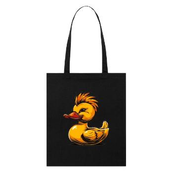 Rubber Duck Punk - Stanley/Stella Organic Tote Bag - black - Front