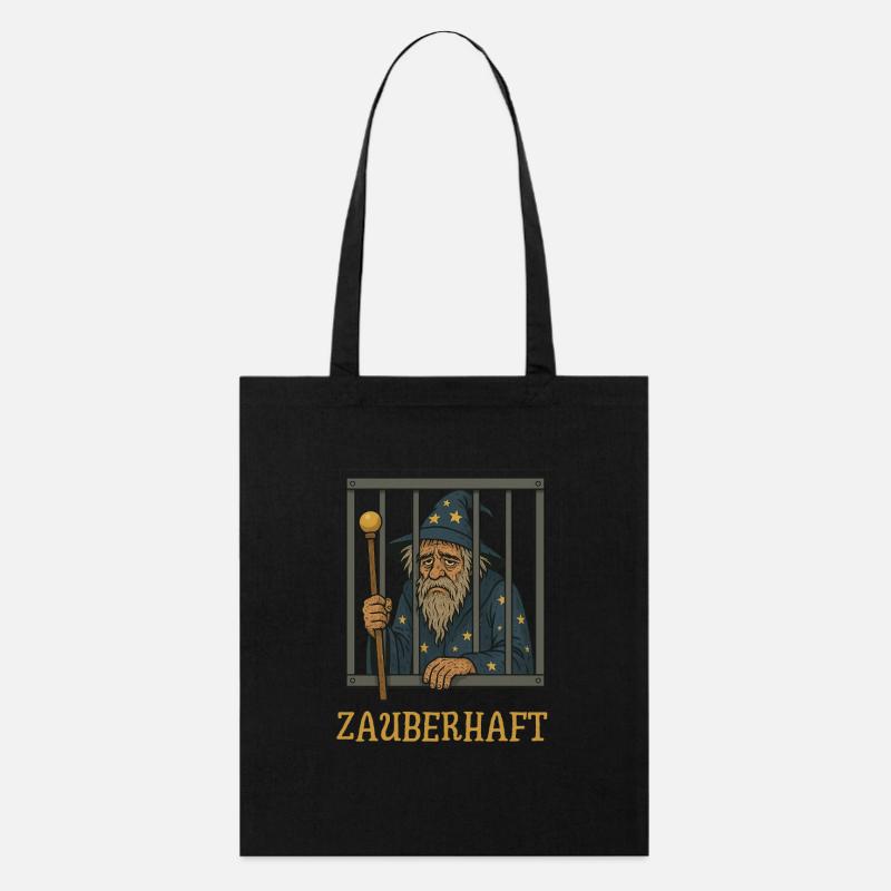 ZAUBERHAFT - Stanley/Stella Bio-Stoffbeutel - Schwarz