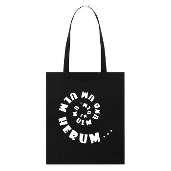 Ulmer screw - Stanley/Stella Organic Tote Bag - black - Front