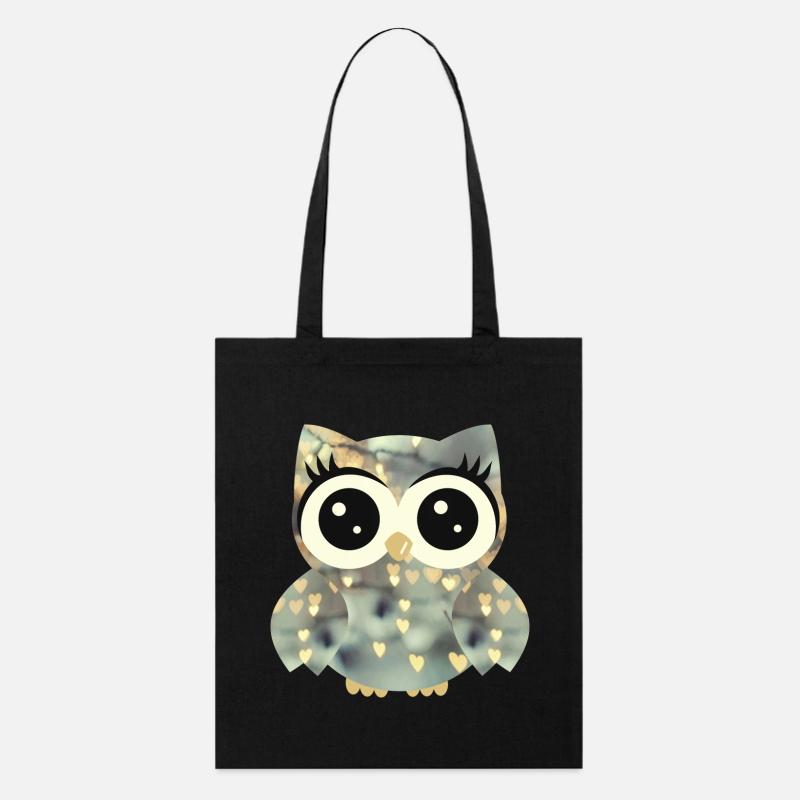 Owl Glory - Stanley/Stella Organic Tote Bag - black
