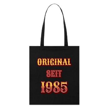 ORIGINAL SINCE 1985 - Stanley/Stella Organic Tote Bag - black - Front
