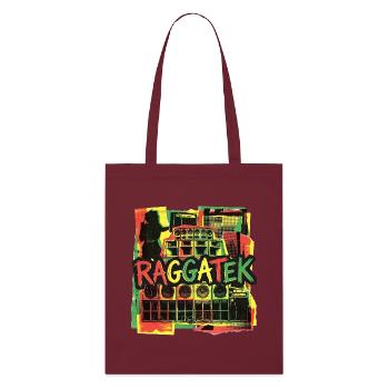 Système de son Raggatek Session - Tote bag bio Stanley/Stella - bordeaux - Devant
