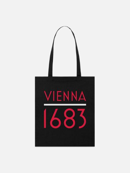 Vienna 1683 - Stanley/Stella Bio-Stoffbeutel - Schwarz