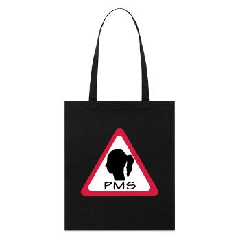 pms warning - Tote bag bio Stanley/Stella - noir - Devant