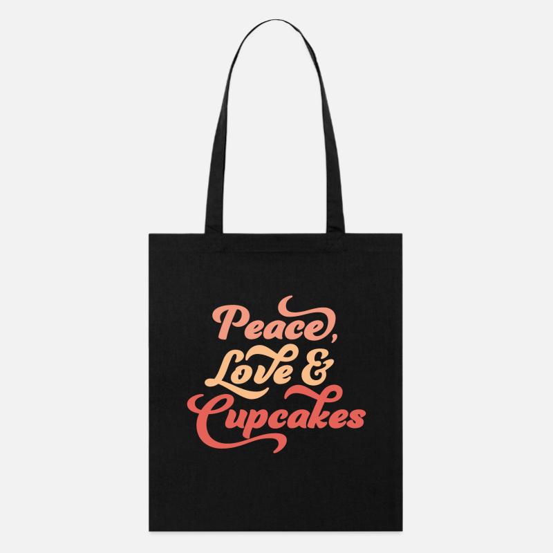 Petits gâteaux - Tote bag bio Stanley/Stella - noir