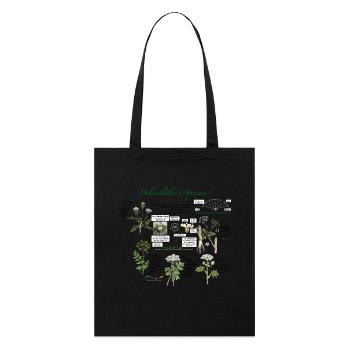 Umbellifer - Stanley/Stella Organic Tote Bag - black - Front