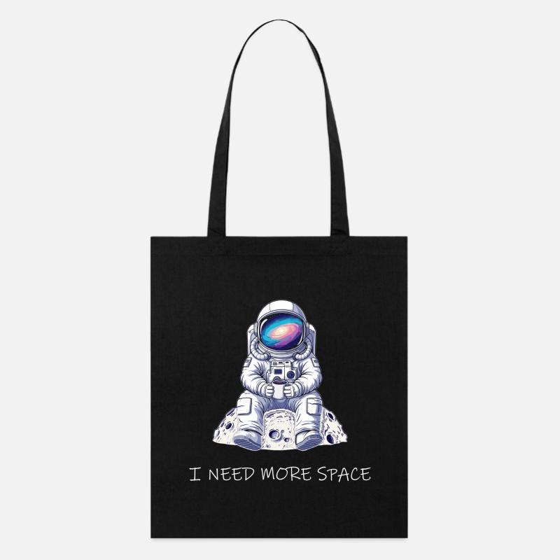 J’ai besoin de plus d’espace - Tote bag bio Stanley/Stella - noir
