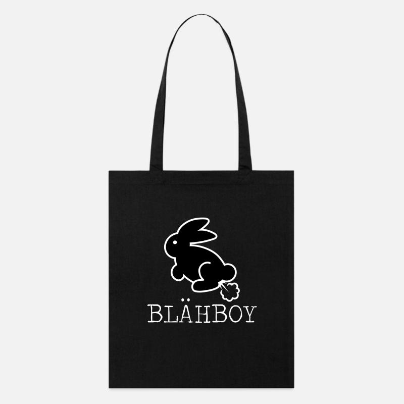 BLÄHBOY - Stanley/Stella Bio-Stoffbeutel - Schwarz