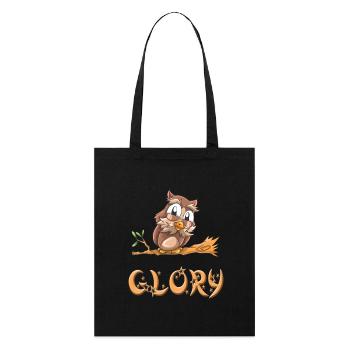 Owl Glory - Tote bag bio Stanley/Stella - noir - Devant
