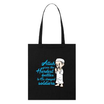 Muslim Islam - Stanley/Stella Organic Tote Bag - black - Front