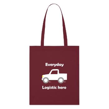 Logistique et transport - Tote bag bio Stanley/Stella - bordeaux - Devant