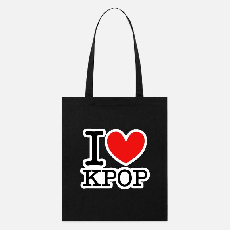 Kpop - Stanley/Stella Bio-Stoffbeutel - Schwarz