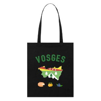 Vosges - Tote bag bio Stanley/Stella - noir - Devant