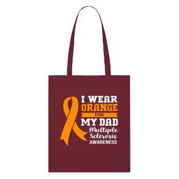 Sclérose en plaques SEP - Tote bag bio Stanley/Stella - bordeaux - Devant