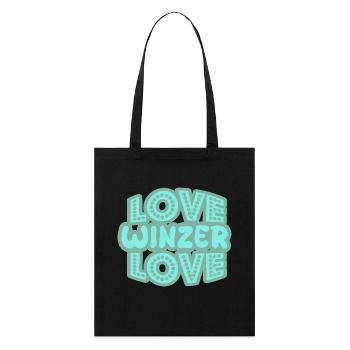 Dire les vignerons - Tote bag bio Stanley/Stella - noir - Devant
