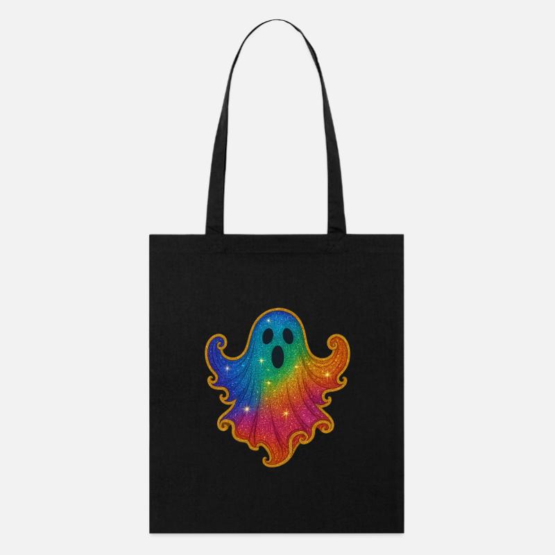 Regenbogen Geist Glitzer - Tote bag bio Stanley/Stella - noir