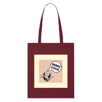 Merci, au revoir - Tote bag bio Stanley/Stella - bordeaux - Devant